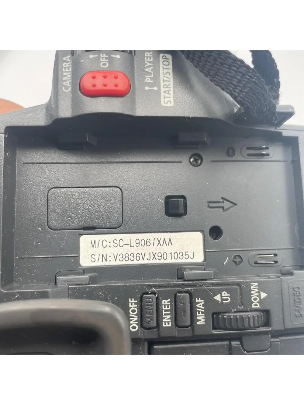 Samsung SCL906 Hi8 NTSC 8mm Camcorder W/O Charger! Parts Only Untested
